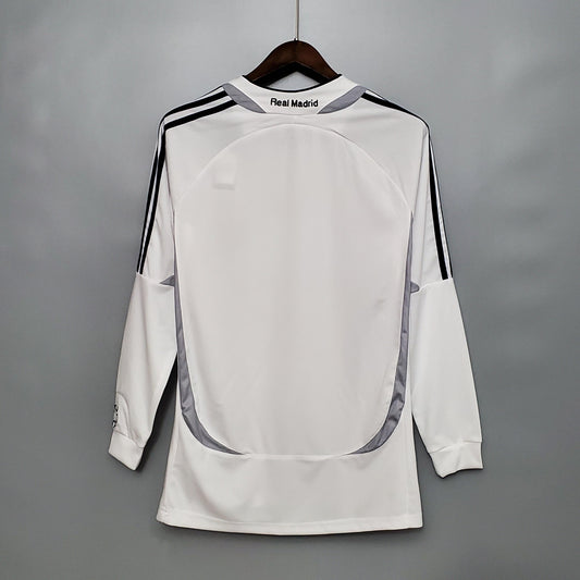 Real Madrid 2006/07 Home Retro Jersey - Long Sleeve