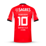 Benfica 2025 Home Jersey - Super Cup Winners