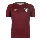 São Paulo 2025/26 Training Jersey - Burgundy - Fan Version