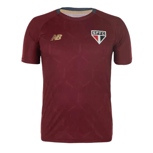São Paulo 2025/26 Training Jersey - Burgundy - Fan Version