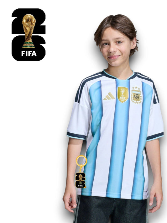 Kids Kit Argentina World Cup 2026 Jersey
