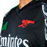 #8 Odegaard Jersey Arsenal 2024/25 Away - Black