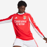 Benfica 2025/26 Home Jersey - Long Sleeve