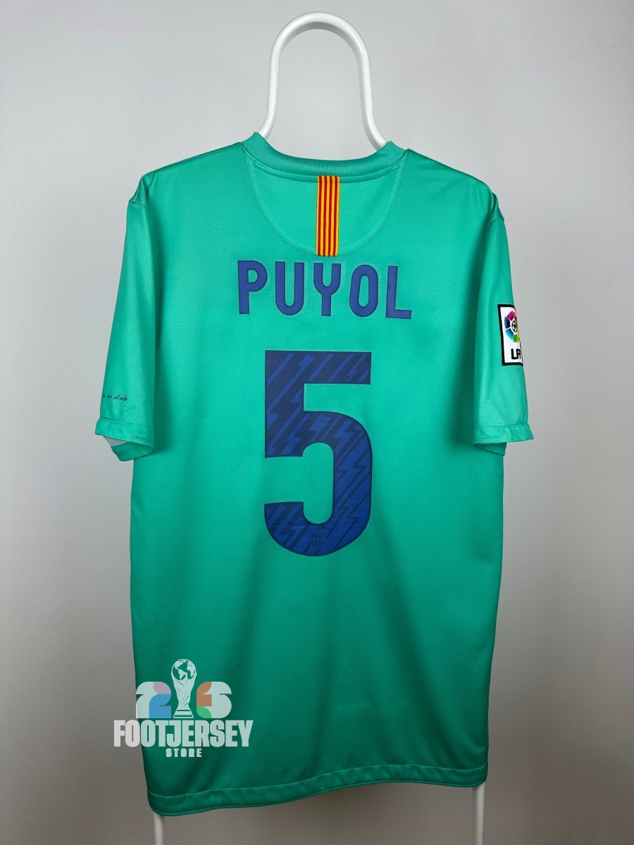 FC Barcelona 2010/11 Away Jersey - Carlos Puyol