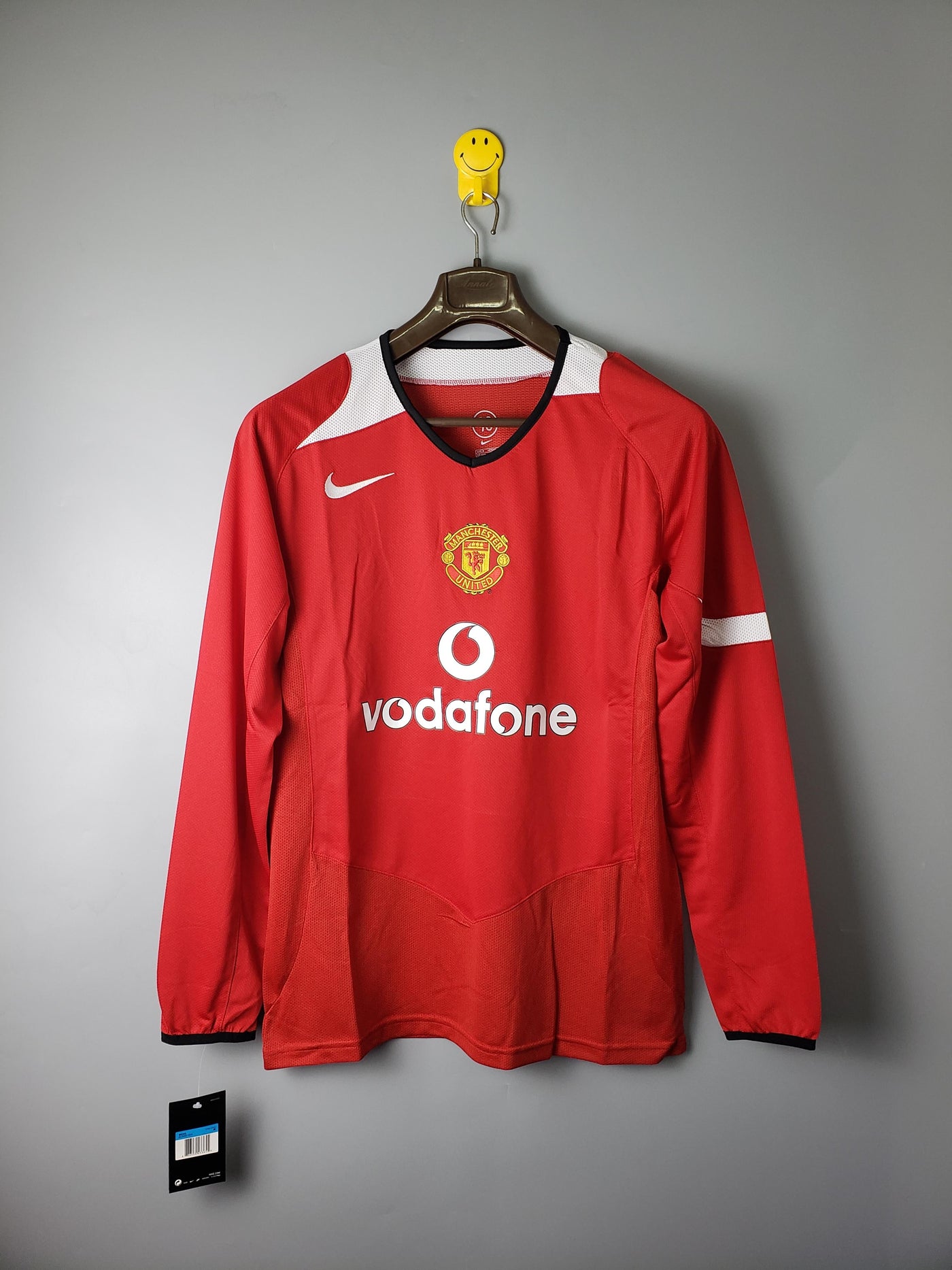 Manchester United 2005 Home Retro Jersey - Long Sleeve