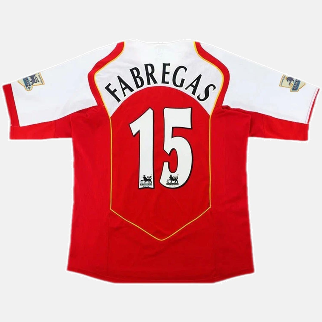 Arsenal 2004/05 Home Retro Jersey - Cesc Fabregas #15