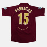 Arsenal 2005/06 Home Retro Jersey - Cesc Fabregas #15