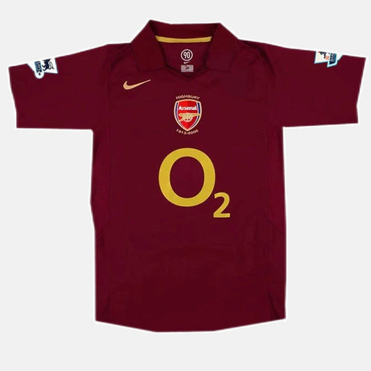Arsenal 2005/06 Home Retro Jersey - Cesc Fabregas #15