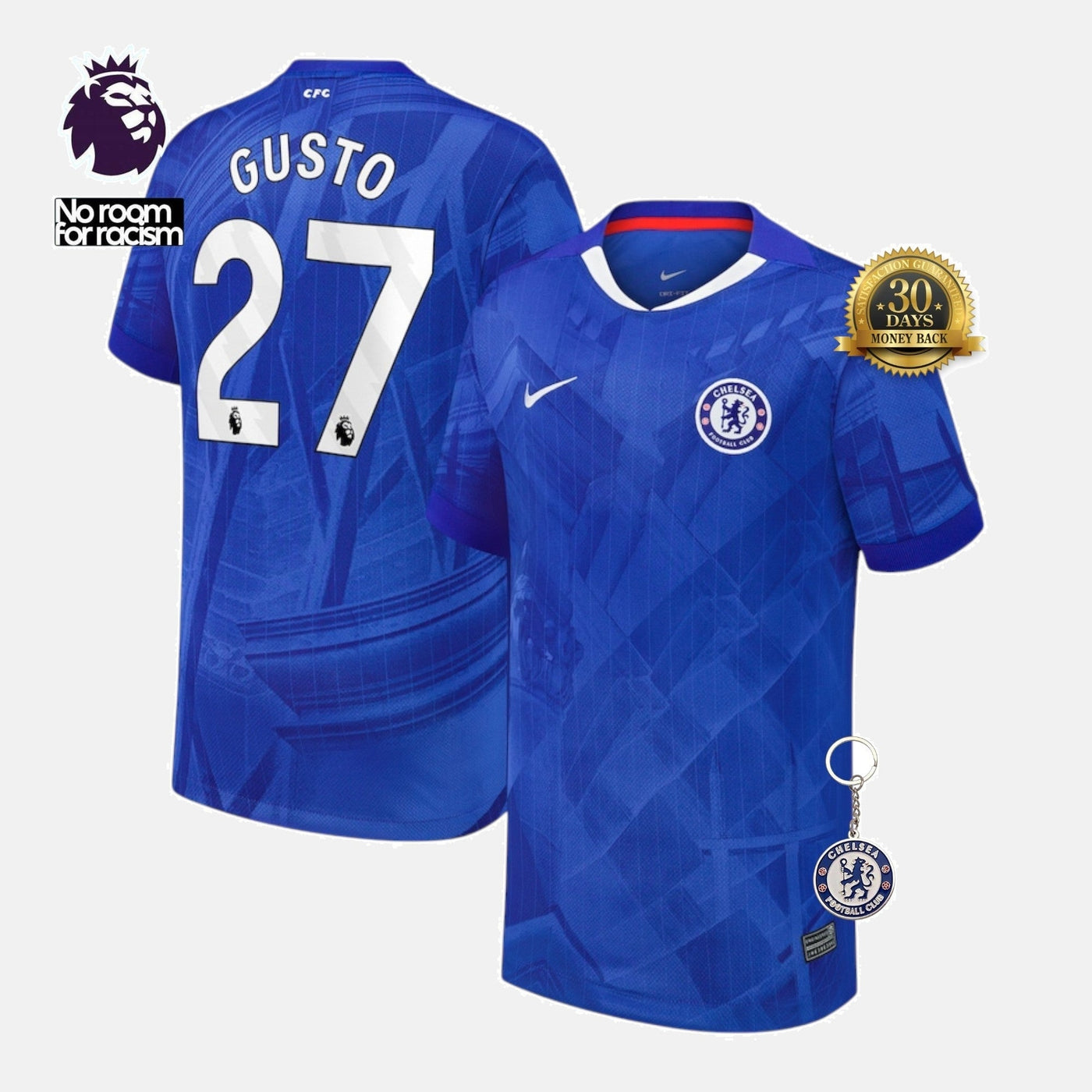 Chelsea 2025/26 Home Jersey - GUSTO #27