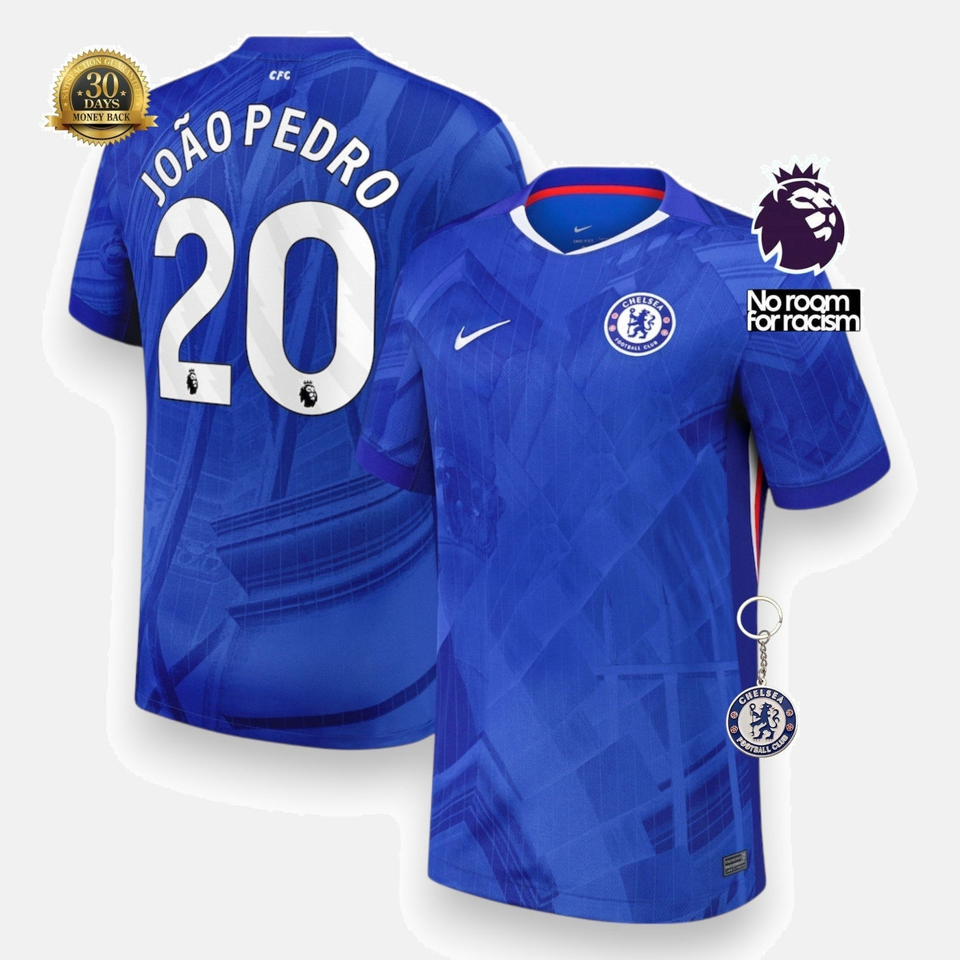 Chelsea 2025/26 Home Jersey - JOÃO PEDRO #20