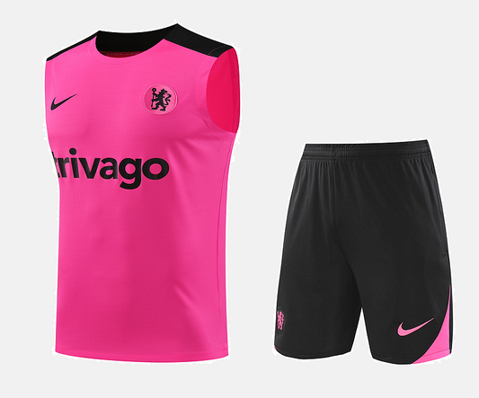 Chelsea Kit Training II Jersey + Shorts - Sleeveless