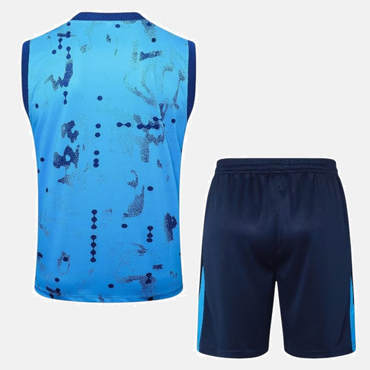 Chelsea Kit Training IV Jersey + Shorts - Sleeveless
