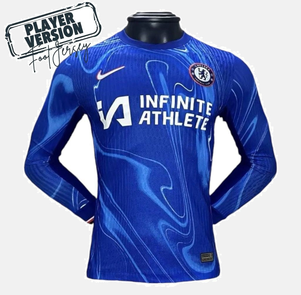 Chelsea Player 2024/25 Home Jersey Long Sleeve