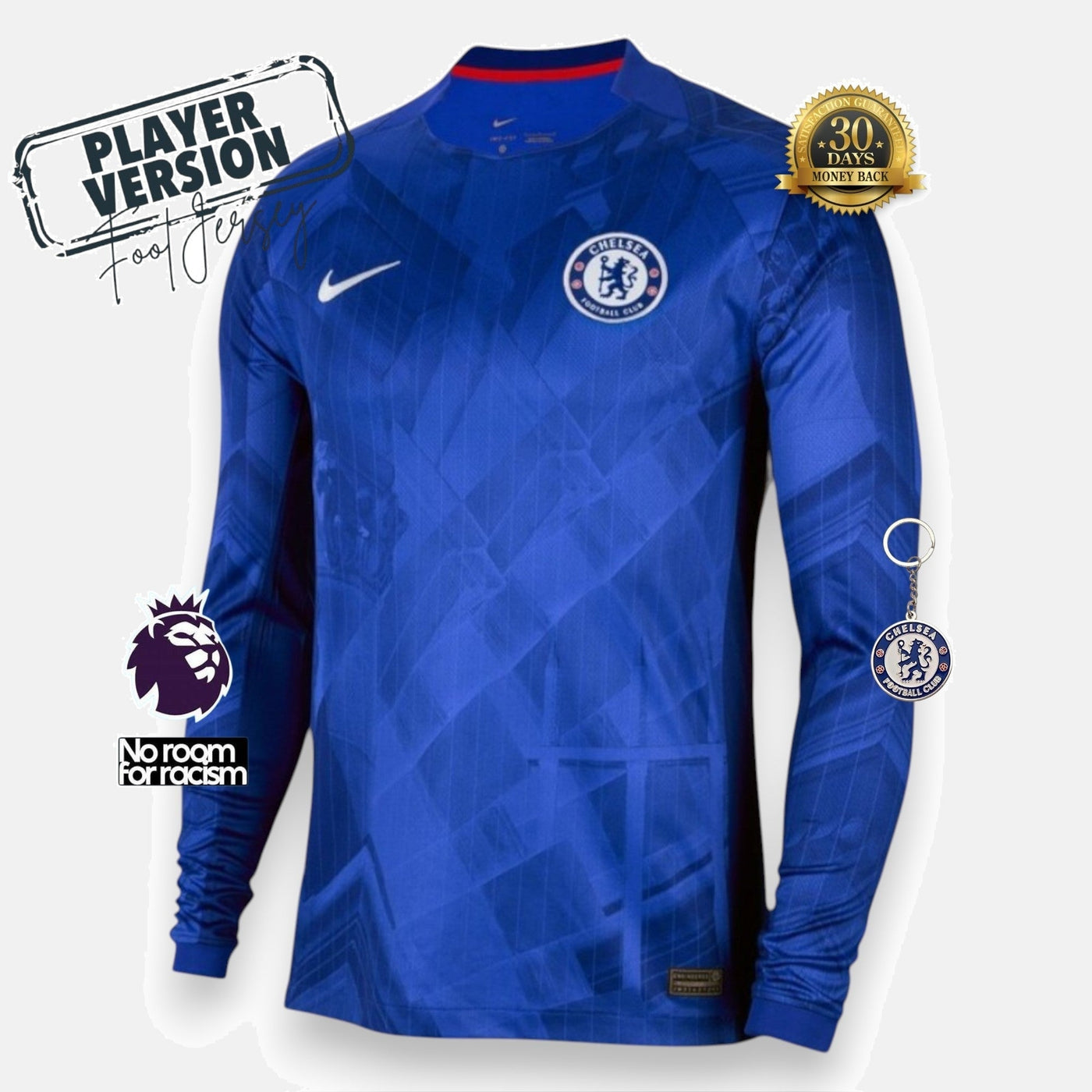 Chelsea Player 2025/26 Home Jersey - Long Sleeve