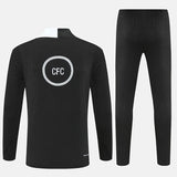 Chelsea Pre-Match Black II Tracksuit 2025/26
