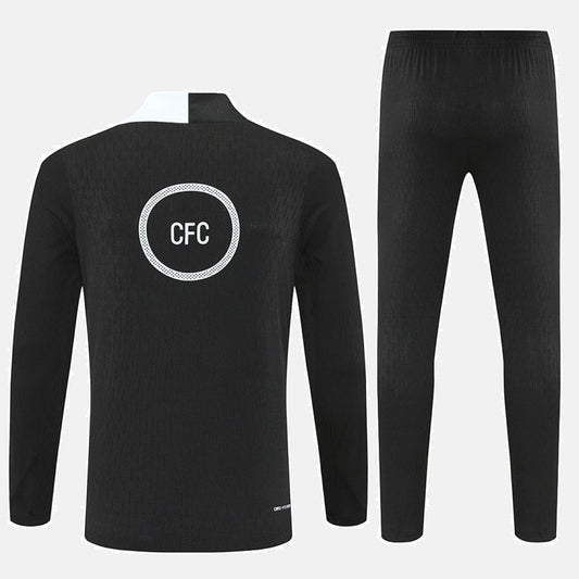 Chelsea Pre-Match Black II Tracksuit 2025/26