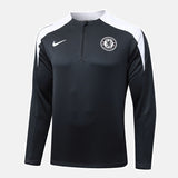 Chelsea Pre-Match Black Tracksuit 2025/26