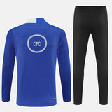 Chelsea Pre-Match Blue Tracksuit 2025/26