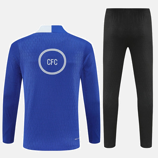 Chelsea Pre-Match Blue Tracksuit 2025/26