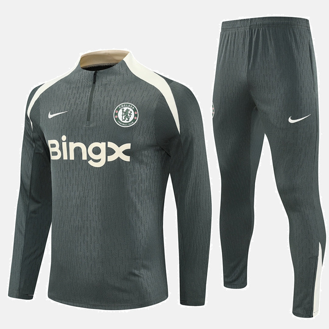 Chelsea Pre-Match Green II Tracksuit 2025/26
