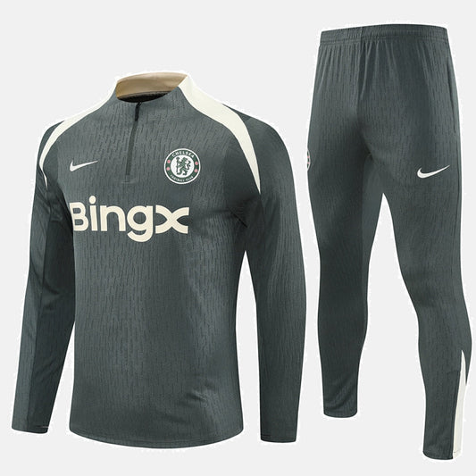 Chelsea Pre-Match Green II Tracksuit 2025/26