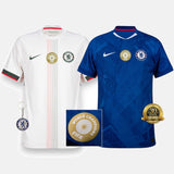 Combo Chelsea Home + Away Jerseys 2025/26 Jersey - World Champion Patch