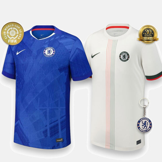 Combo Chelsea Home + Away Jerseys 2025/26 Jersey