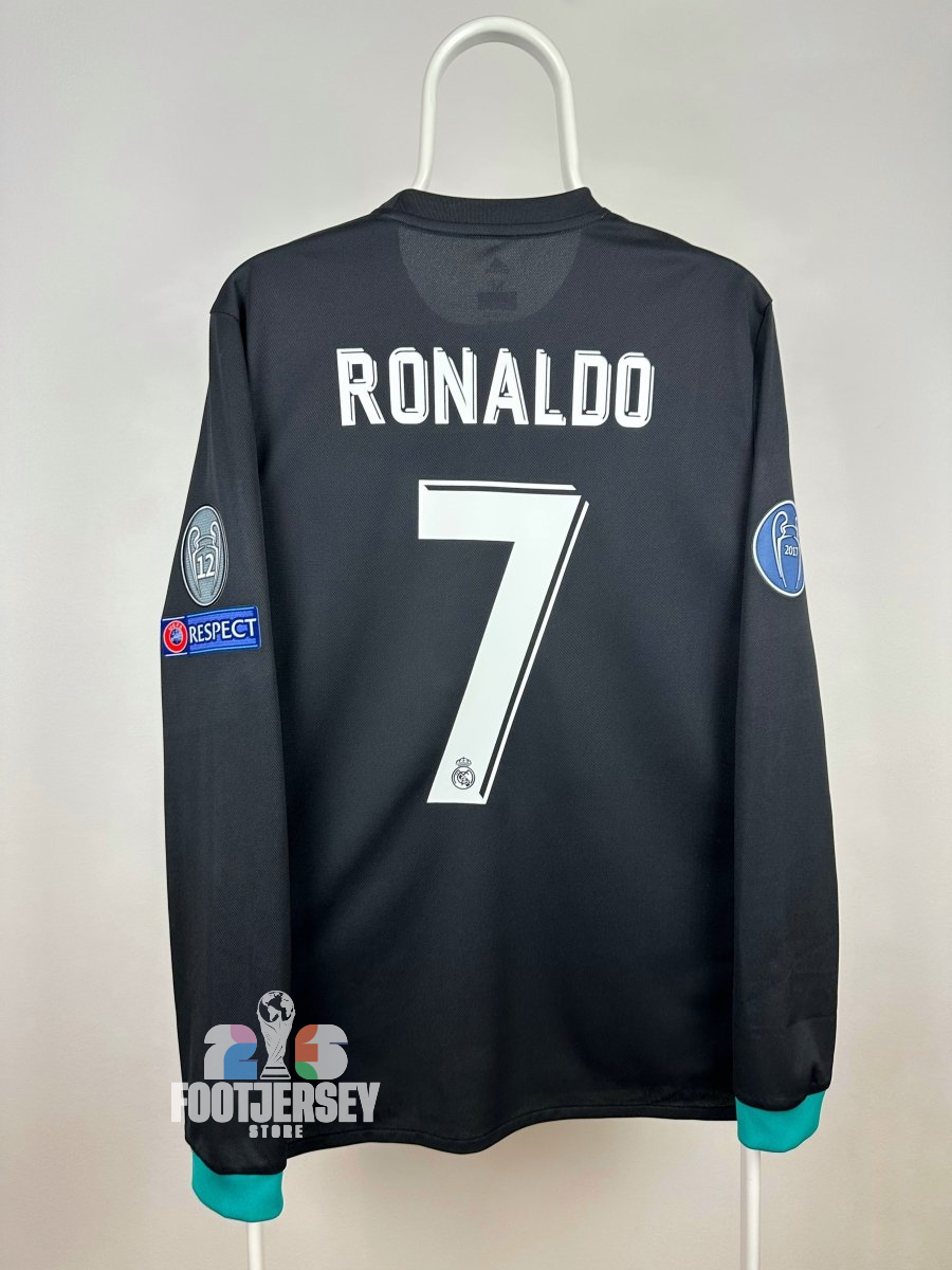 Real Madrid 2017/18 Away Jersey - Cristiano Ronaldo