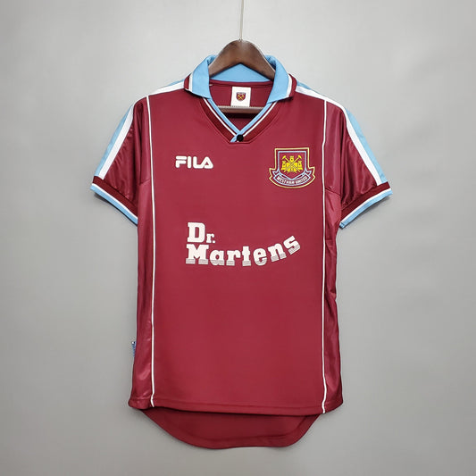 West Ham United 1999/01 Home Retro Jersey
