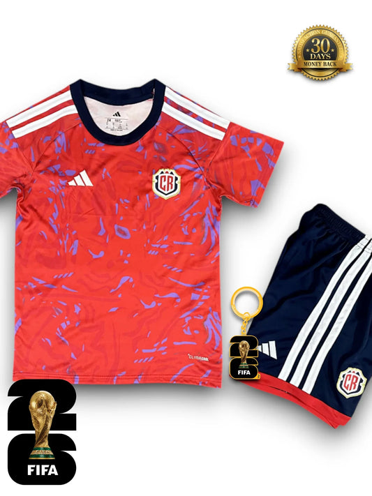 Kids Kit Costa Rica World Cup 2026 Jersey