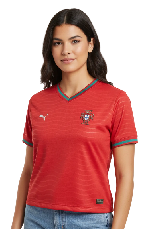 Portugal World Cup 2026 Cropped - Women's