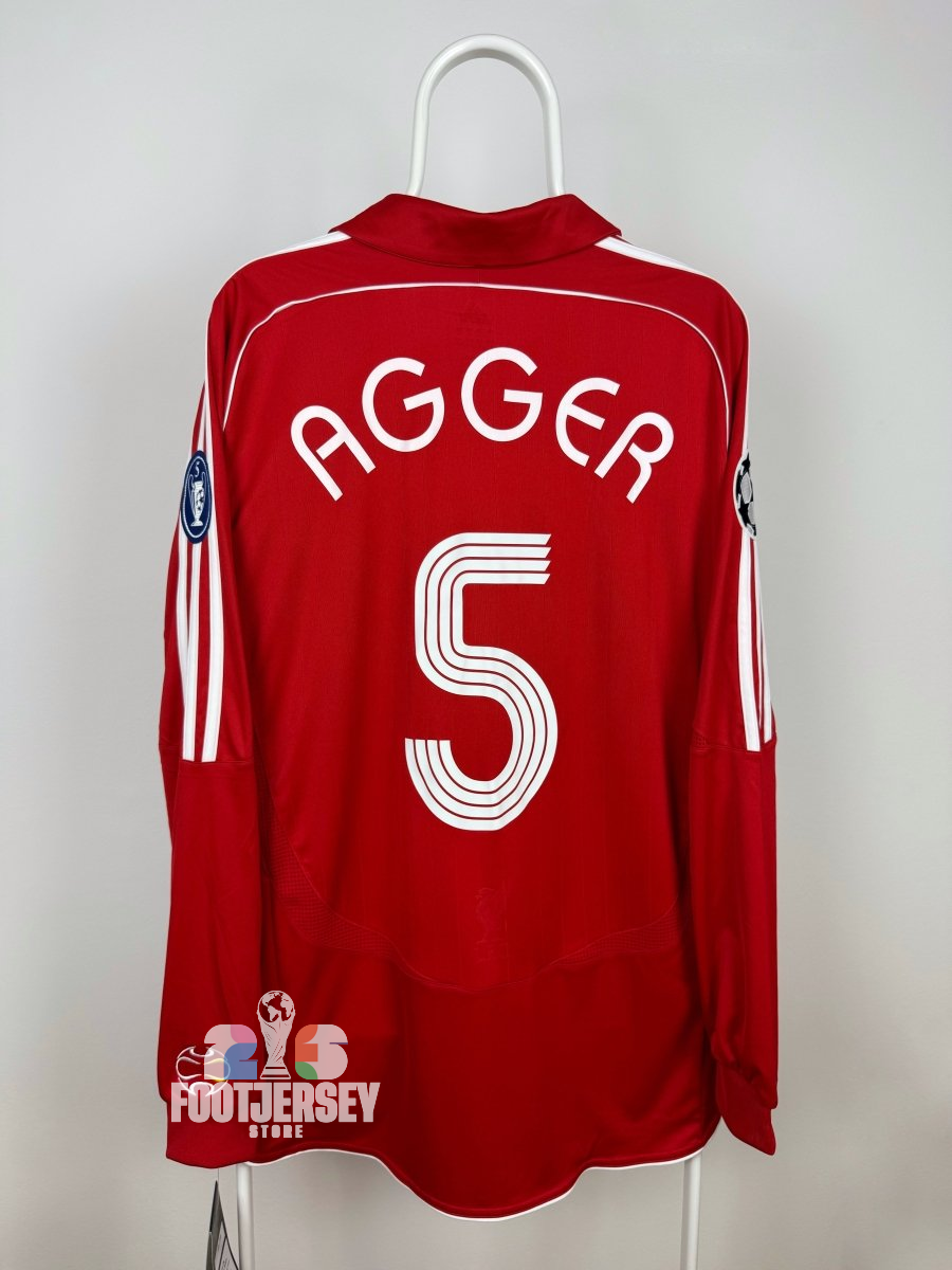 Daniel Agger - Liverpool 2006/07 Home Jersey FORMOTION