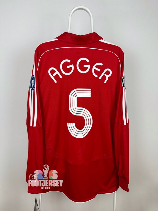 Daniel Agger - Liverpool 2006/07 Home Jersey FORMOTION