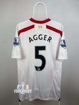 Liverpool 2013/14 Away Jersey - Daniel Agger