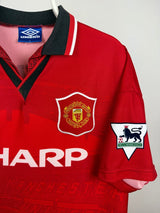 David Beckham - Manchester United 1995/96 Home Jersey 󠁧󠁢󠁥󠁮󠁧󠁿