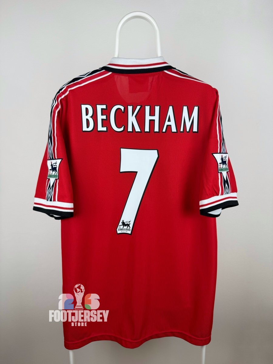 David Beckham - Manchester United 1998/99 Home Jersey 󠁧󠁢󠁥󠁮󠁧󠁿