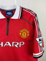 David Beckham - Manchester United 1998/99 Home Jersey 󠁧󠁢󠁥󠁮󠁧󠁿