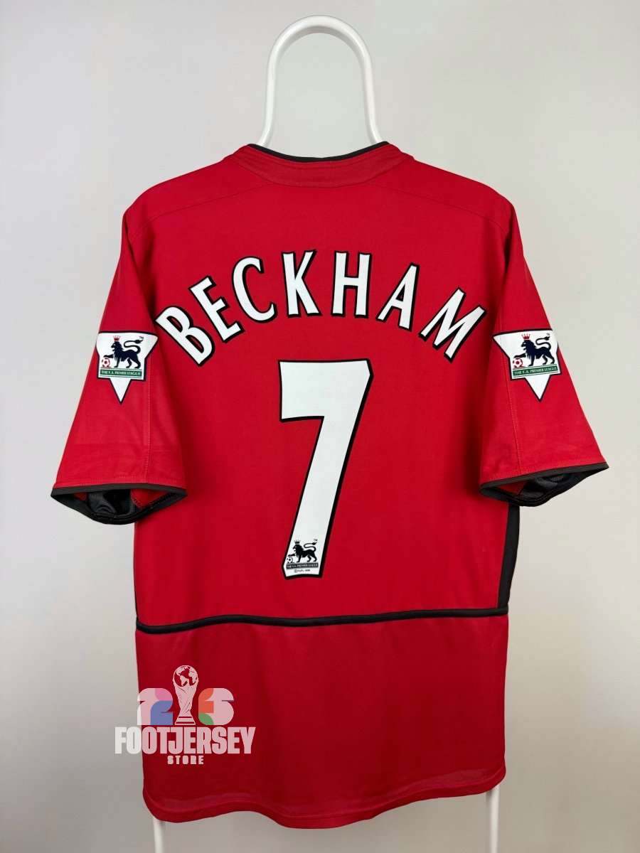 David Beckham - Manchester United 2002/03 Home Jersey 󠁧󠁢󠁥󠁮󠁧󠁿