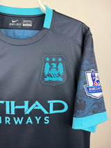 David Silva - Manchester City 2015/16 Away Jersey M