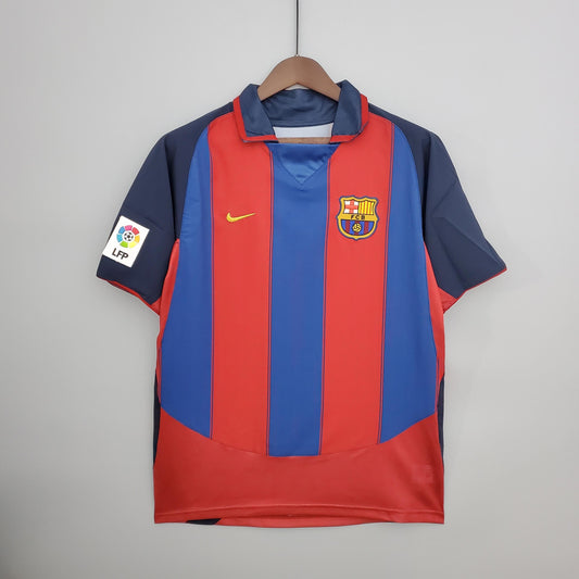 Barcelona 2003/04 Home Retro Jersey