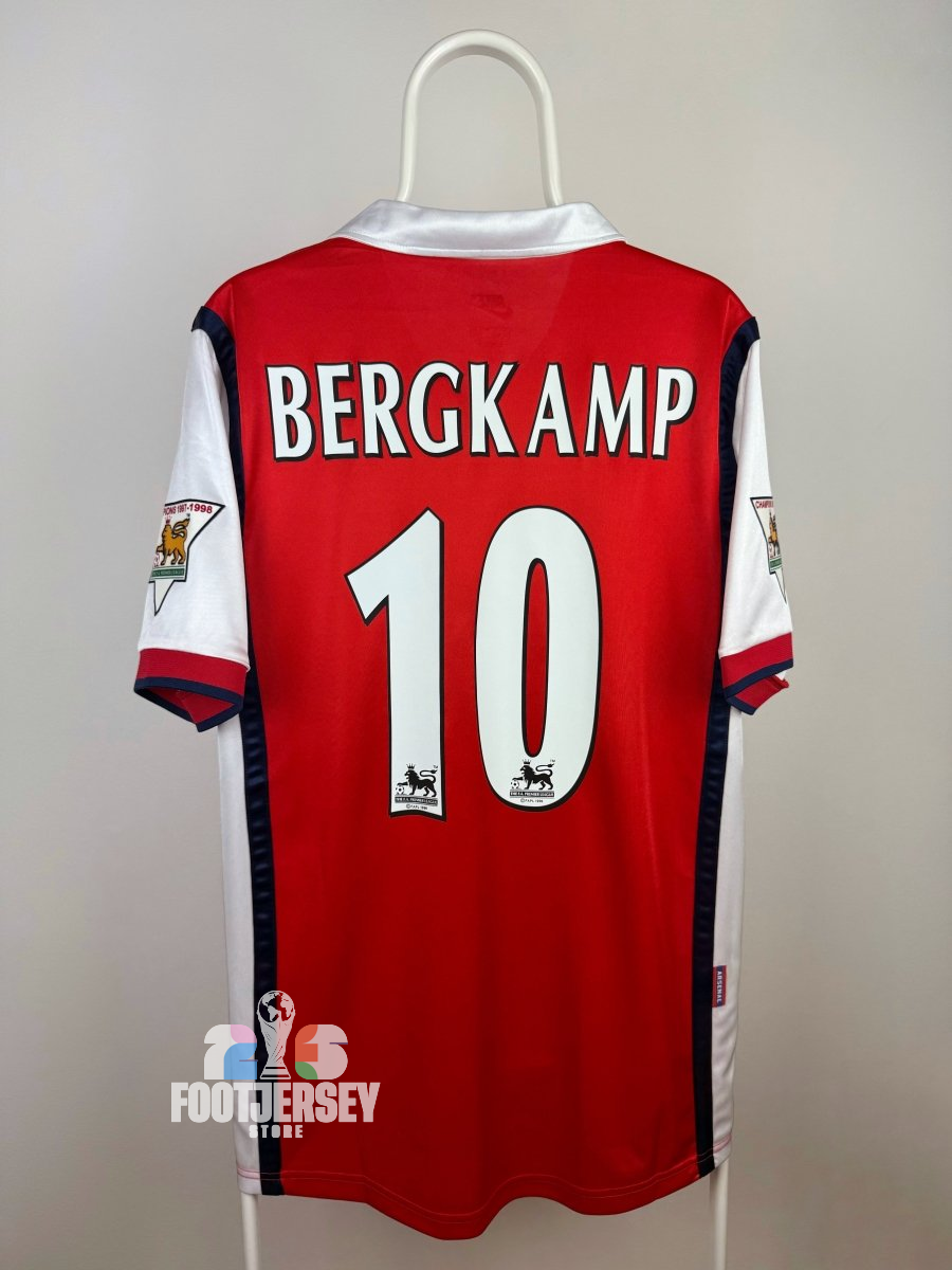 Dennis Bergkamp - Arsenal 1998/99 Home Jersey XL