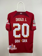 Diogo Jota - Liverpool 2022/23 Home Jersey M
