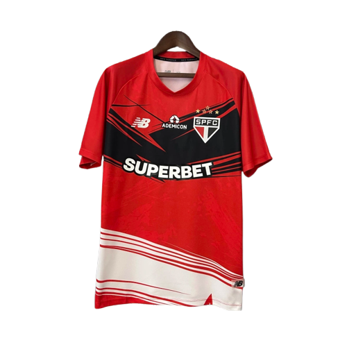 São Paulo 2025/26 Training Jersey - Red - Fan Version