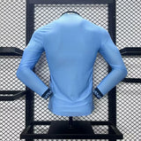 Manchester City Player 2024/25 Home Jersey Long Sleeve