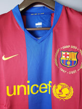 Barcelona 2007/08 Home Retro Jersey - Long Sleeve