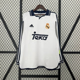 Real Madrid 2000/01 Home Retro Jersey - Long Sleeve