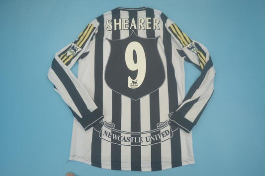 Newcastle 1997/99 Home Retro Jersey - Long Sleeve