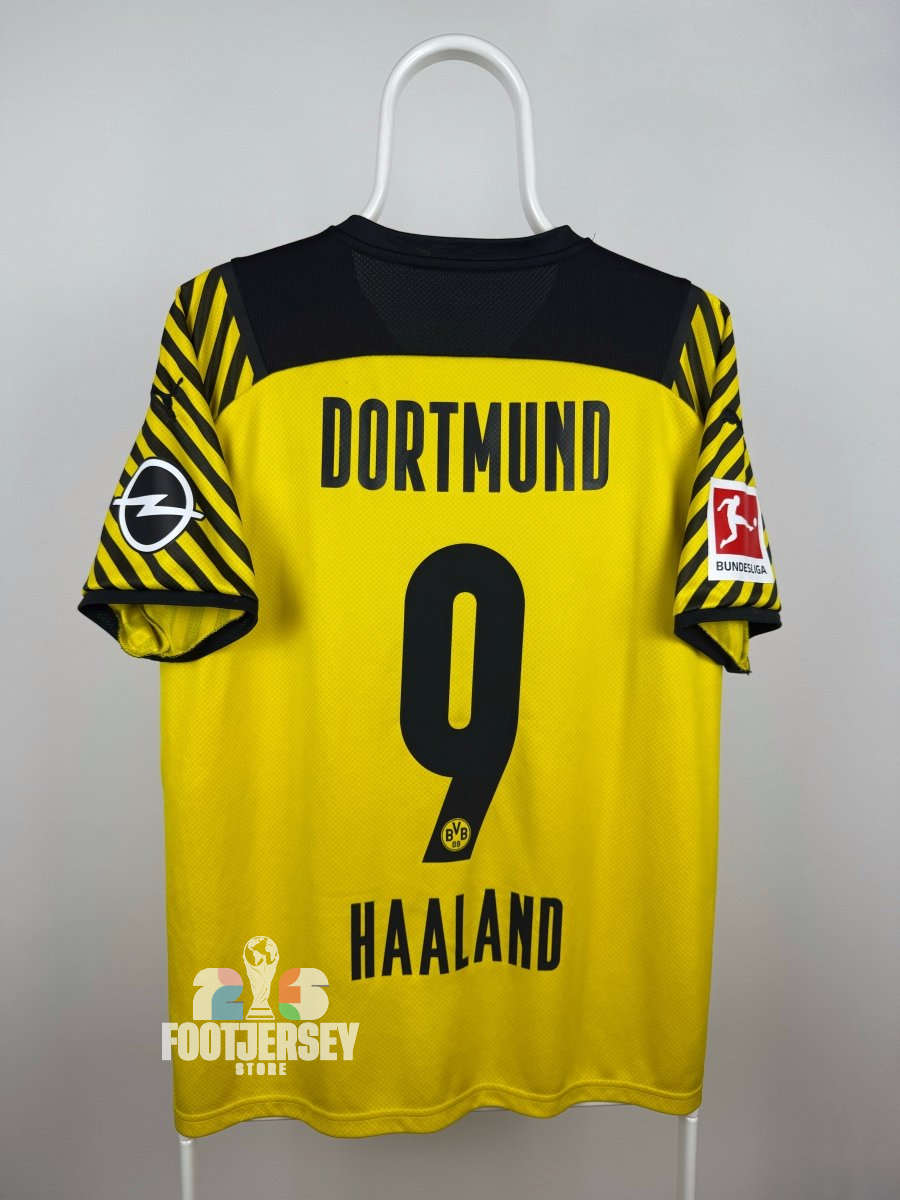 Dortmund 2021/22 Home Jersey - Erling Haaland
