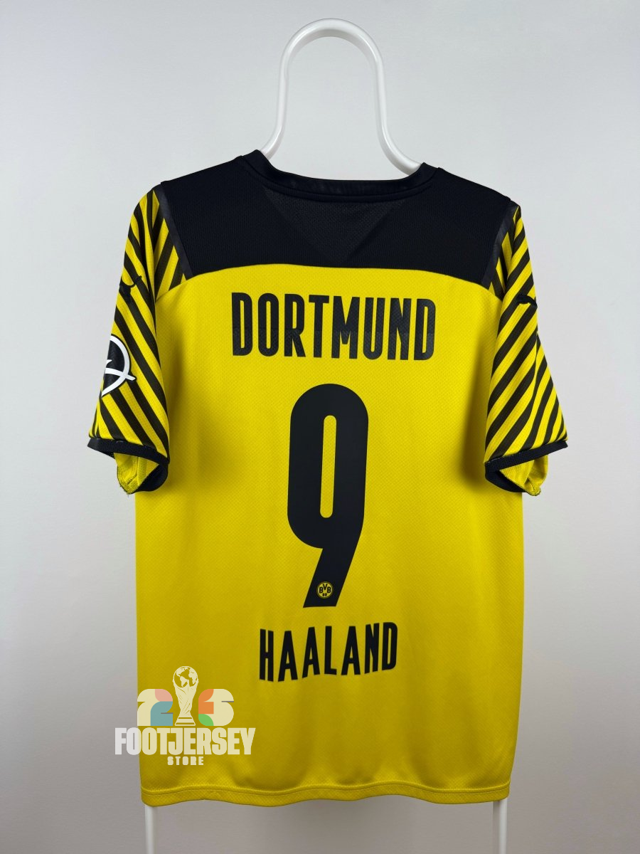 Dortmund 2021/22 Home Jersey - Erling Haaland