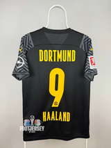 Dortmund 2021/22 Away Jersey - Erling Haaland